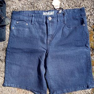 NWT  Navy blue denim shorts